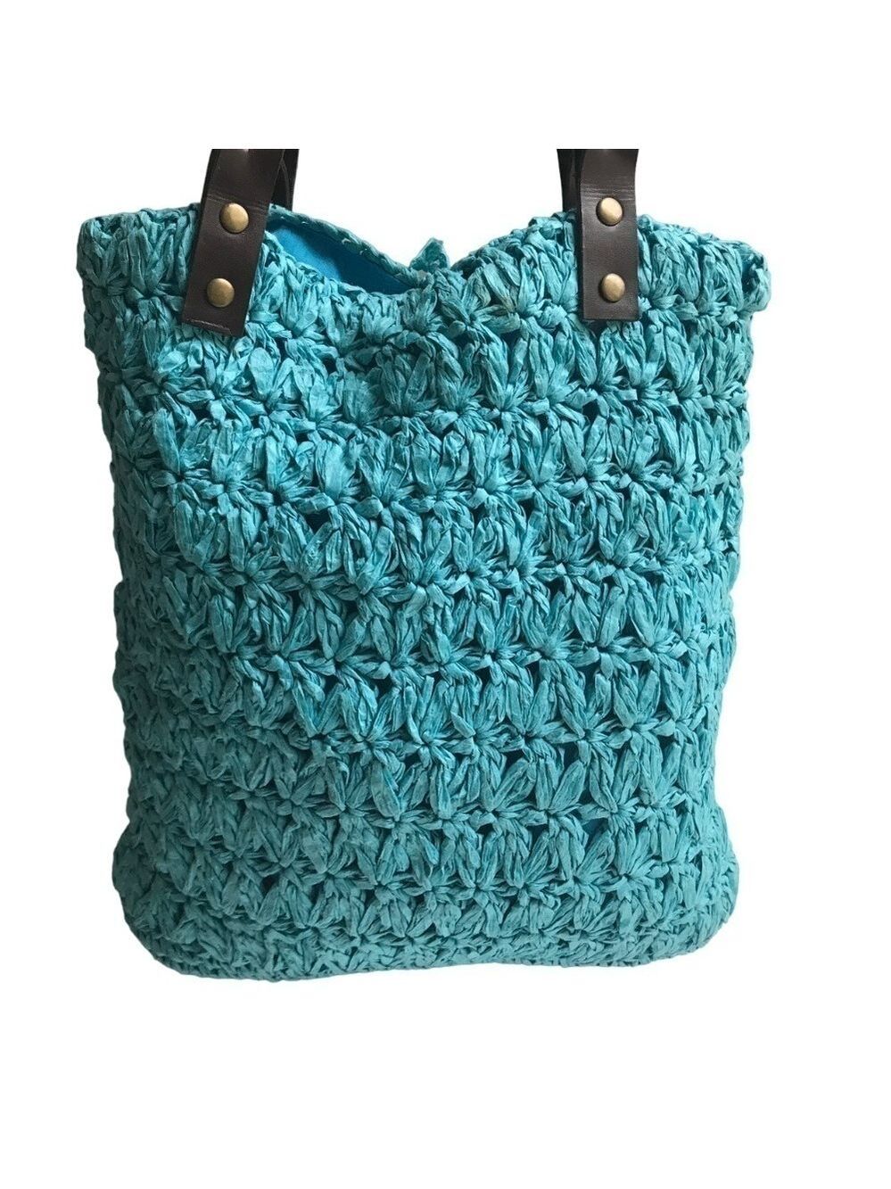 Naturalizer Woven Paper & Wooden Bead Shoulder Bag - Picture 11 of 14